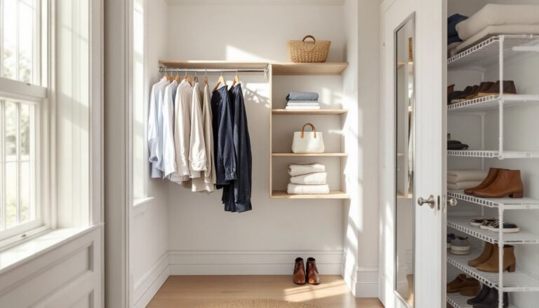 Simple Small Walk-In Closet Design: 7 Smart Ideas to Maximize Your Space in 2026